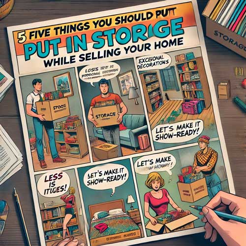 Five Things You Should Put In Storage While Selling Your Home